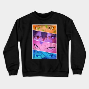 Eyes with Team Seven Crewneck Sweatshirt